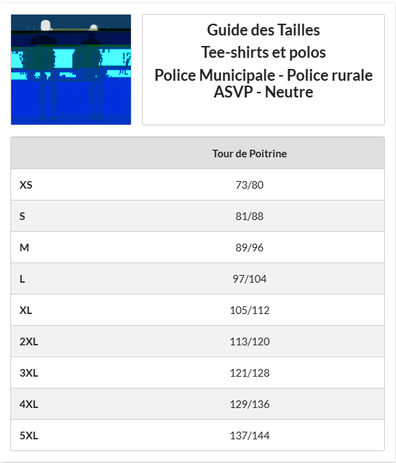 Polo manches courtes ASVP marine – Image 3